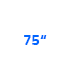 تلویزیون 75 اینچ